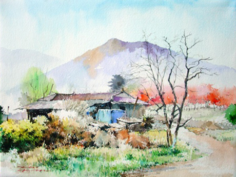 한숨소리 - 포함산 아래