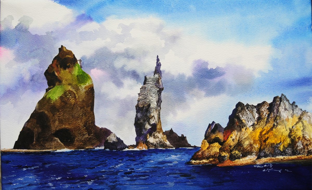 한숨소리-독도여!