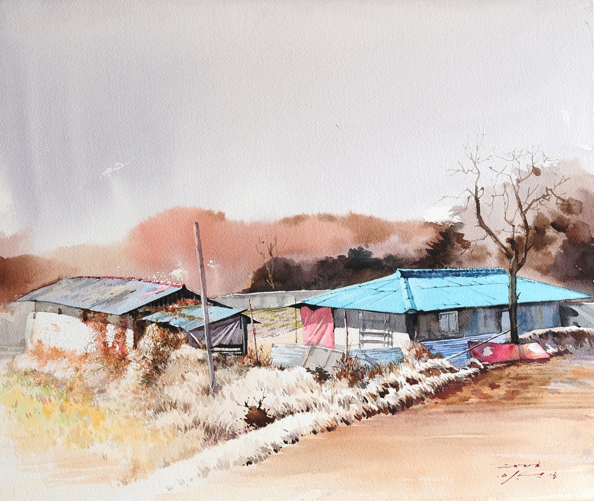 한숨소리-산척에서